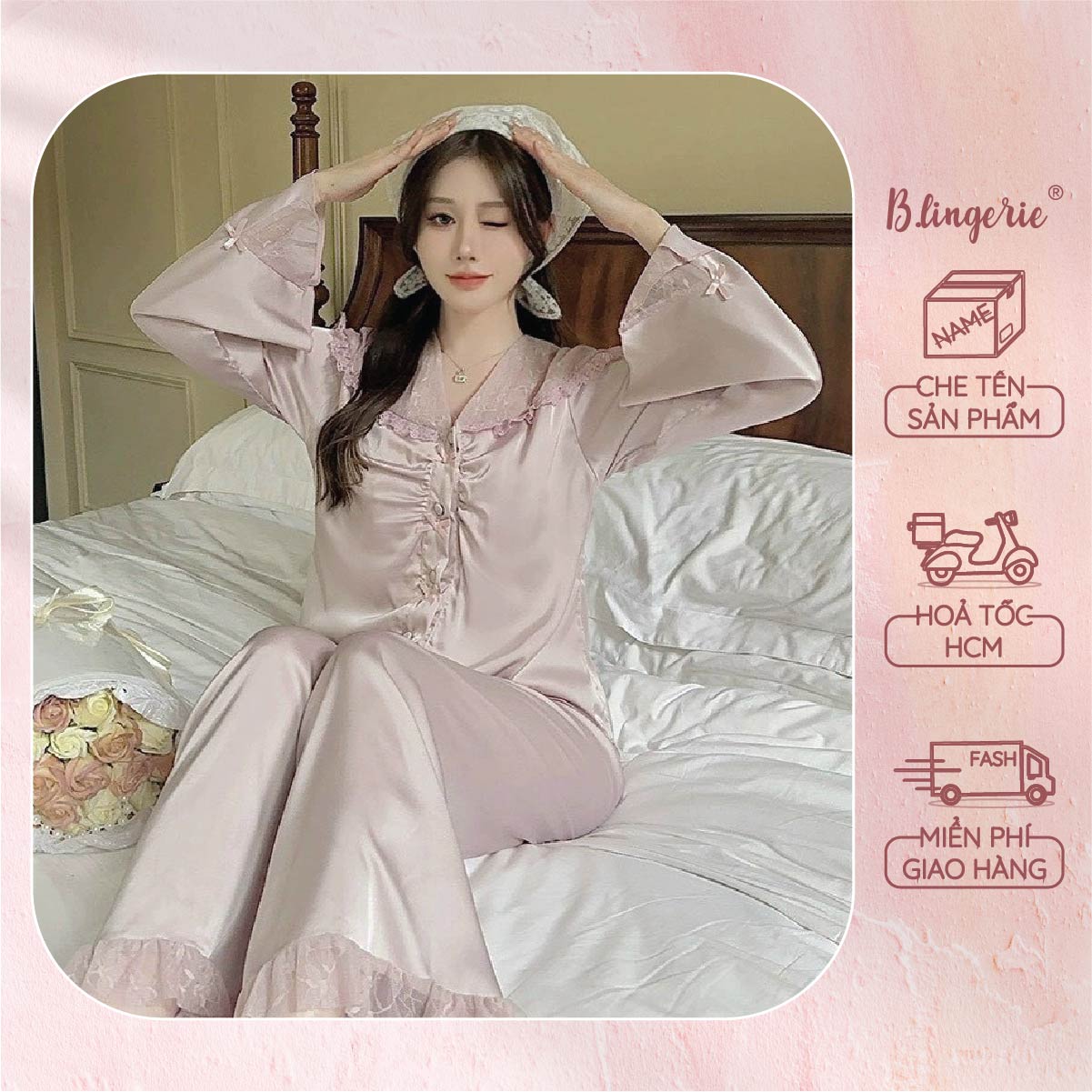 Đồ Ngủ Pijama Tiểu Thơ - B.Lingerie