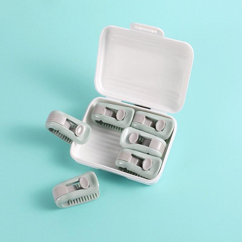 6 Pcs Non-slip Quilt Blanket Clip Duvet Quilt Clips Plastic Blankets Fastener Clip Cover Duvet Sheet Fixer Sleep Anti-run Device