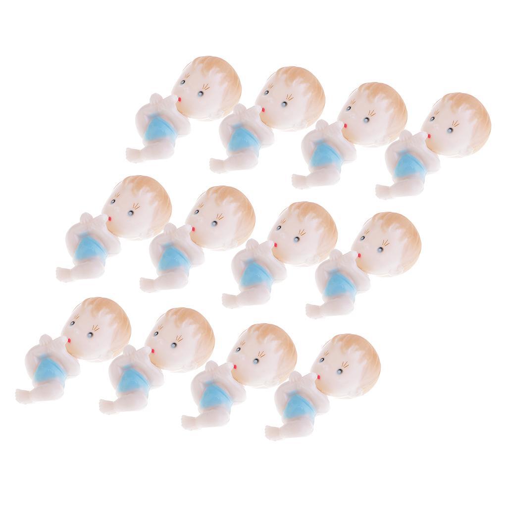 12 Pieces Cute Baby Foot Boys Girls Party Favor Christening Baby Shower