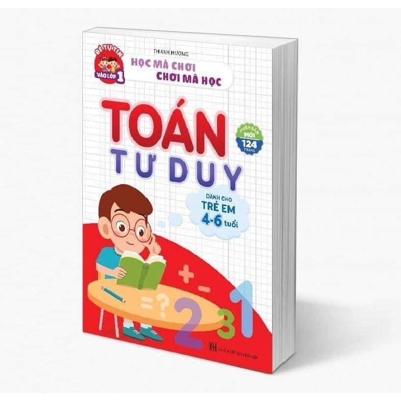 Combo Bộ Thẻ (Flashcard) Bé Học Toán Và Tư Duy Toán Học Cho Bé Từ 4 Đến 6 Tuổi Học Số Và Phép Tính