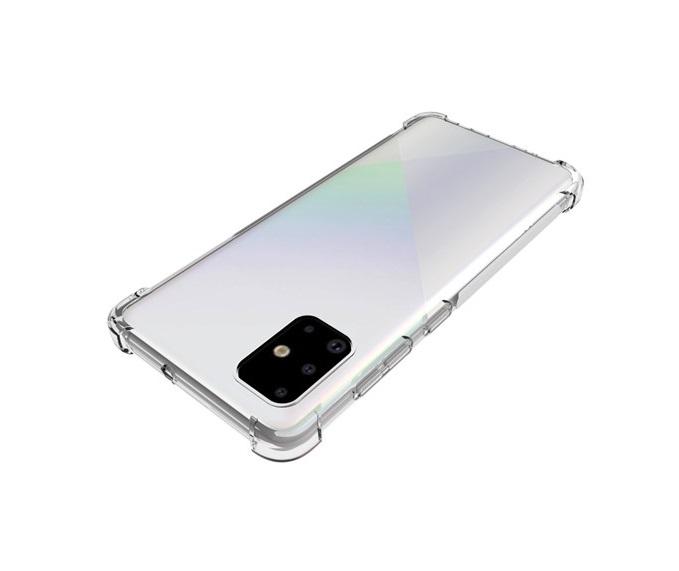 Ốp lưng silicon dẻo trong chống sốc dành cho Samsung A71