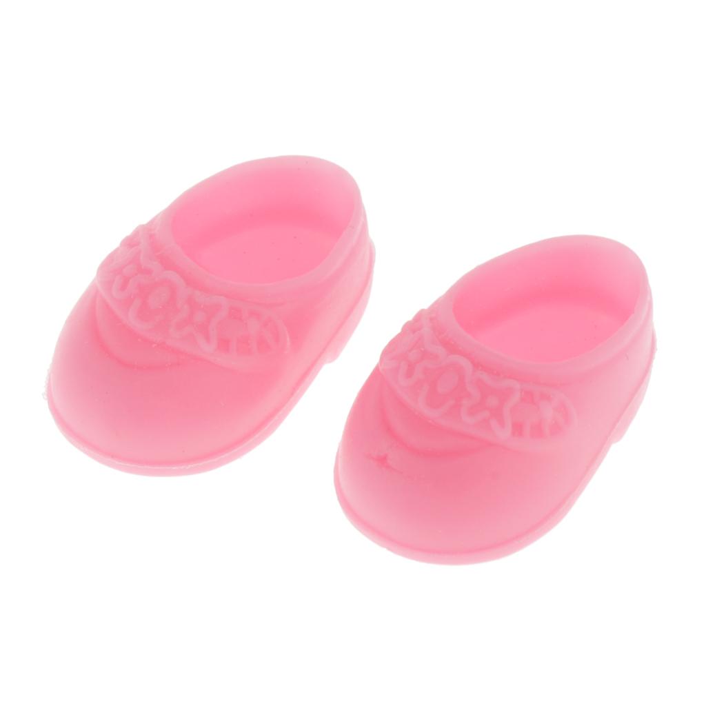 Bộ 7 Giả Playset Búp Bê Với Giày Cho 6 Inch Búp Bê-Dành Cho Bé Gái Giả Vờ Chơi Quà Tặng