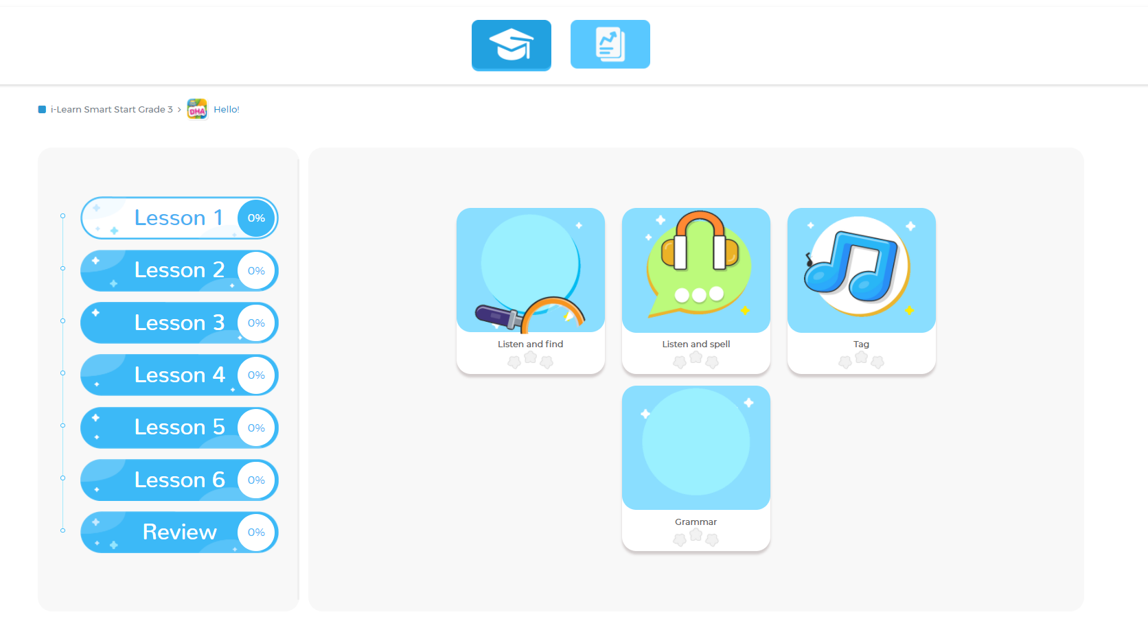 I-Learn Smart Start Grade 3 - Ứng dụng phần mềm trò chơi tương tác