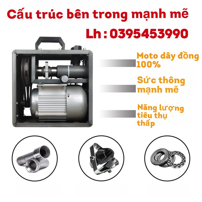 Máy Thông Tắc Cống Lò Xo GQ150 - 1800W