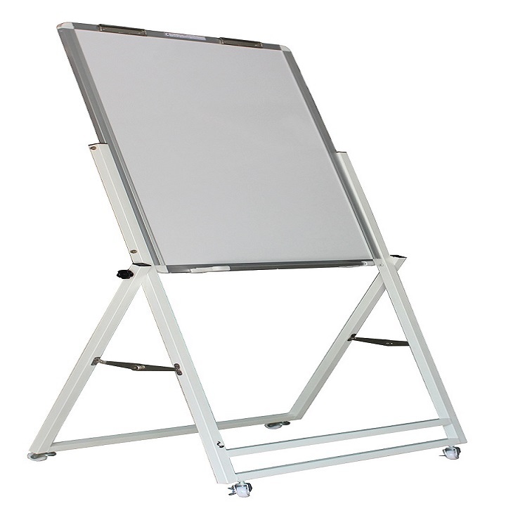 Bảng Flipchart Cố Định Viết Bút Lông Có Ô Ly Bavico - Trắng (0.8 x 1.2 m)