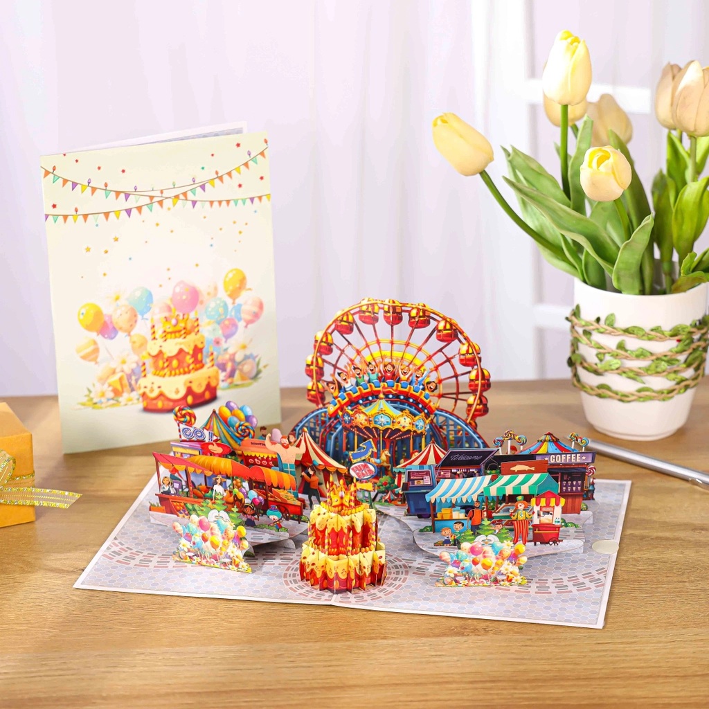 BST THIỆP POP-UP 3D CHÚC MỪNG SINH NHẬT – NHIỀU MẪU ĐỘC ĐÁO CHO MỌI LỨA TUỔI