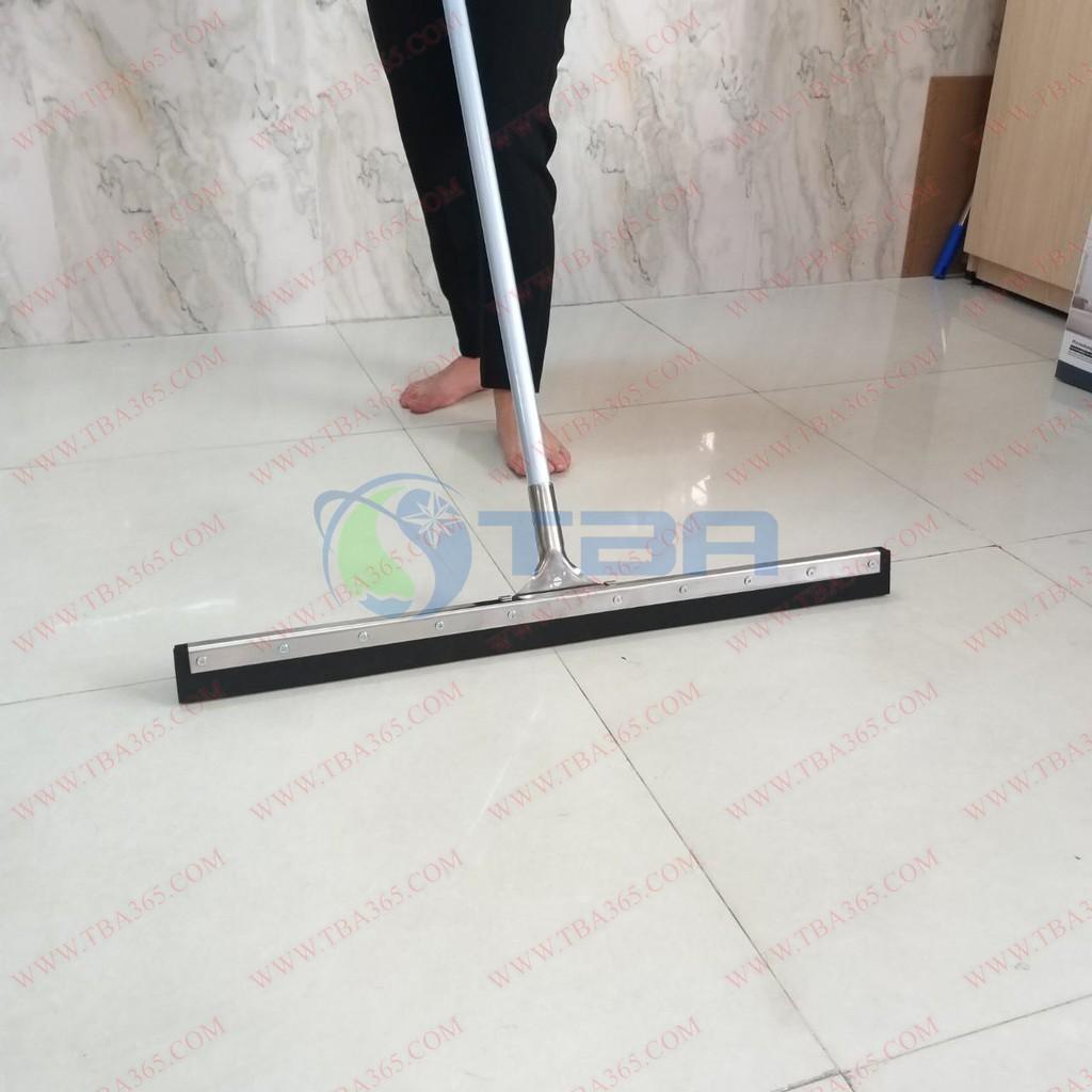 Cây gạt nước sàn nhà đầu kẹp INOX 55cm