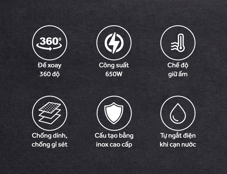 Bình Thuỷ Điện Asanzo 6.2L HP-6215 - Hàng Chính Hãng
