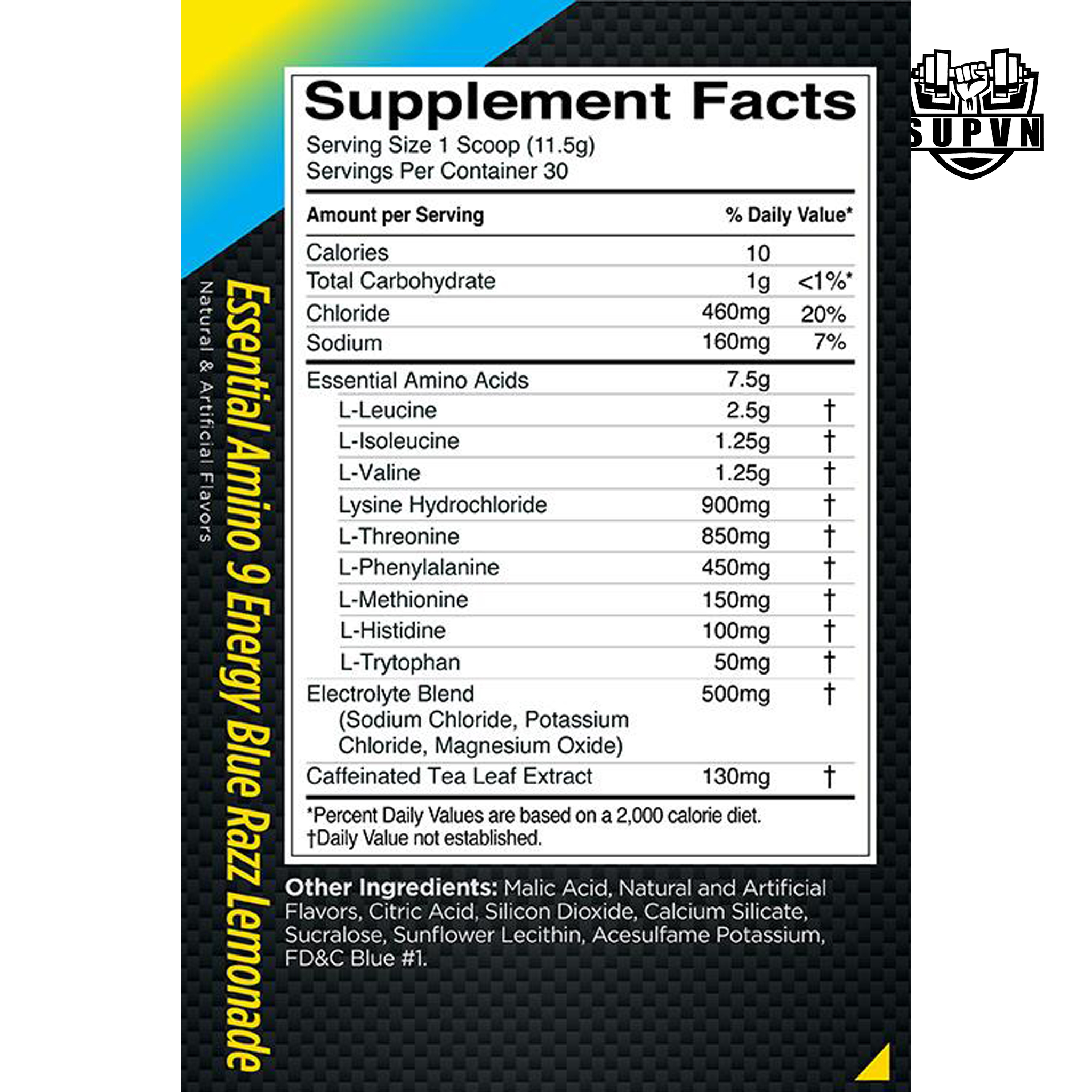 Rule 1 Essential Amino 9 Energy 30 Serving - EAA Thực Phẩm Bổ Sung Giúp Tăng Cơ 30 lần dùng