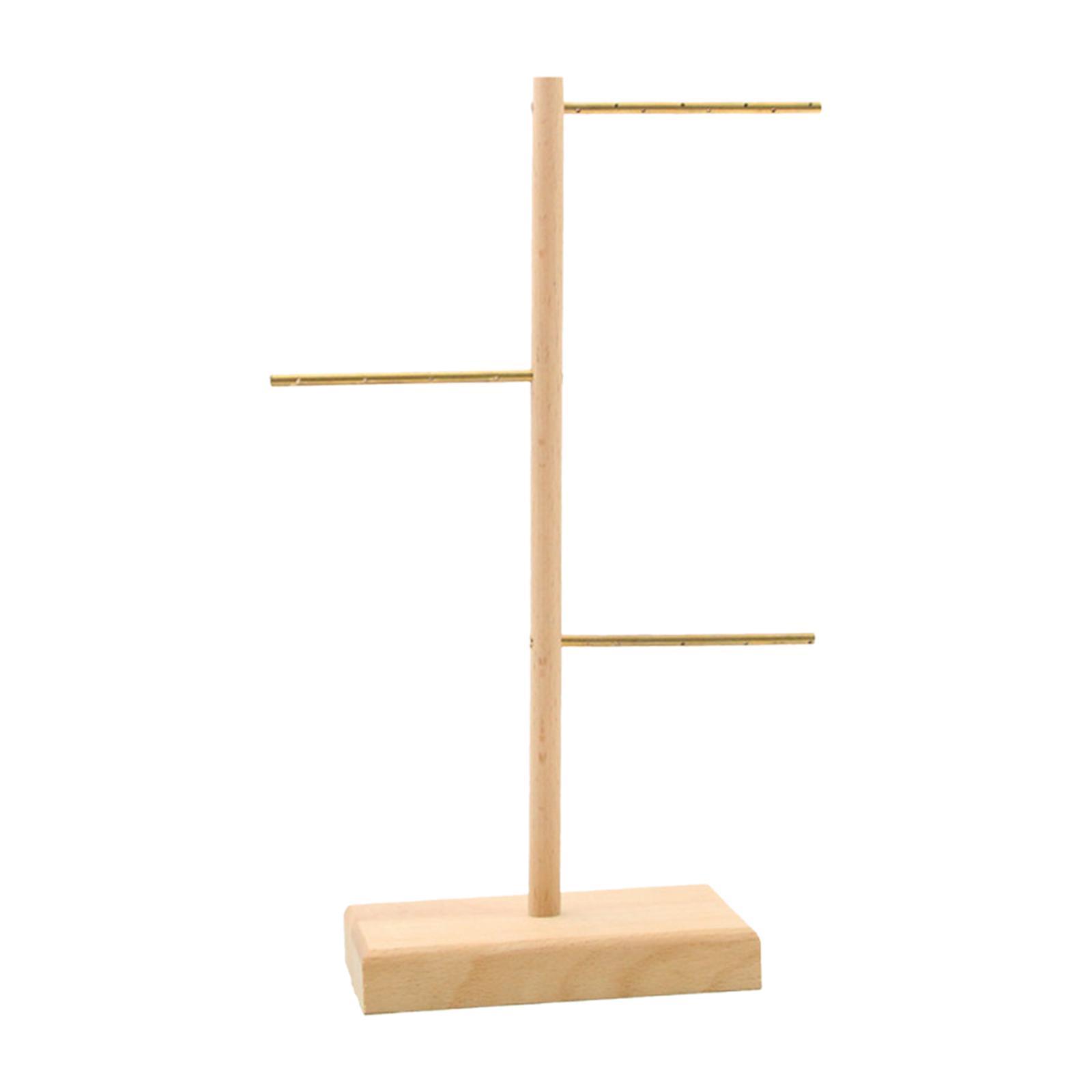 Earrings Organizer Stand Jewelry Display Rack Hanging Holder for Bracelet Tabletop Tradeshow Showroom Photography Props