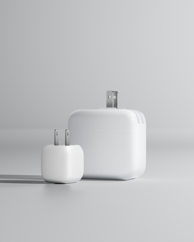 Củ sạc nhanh 45W Belkin USB-C PD PPS Cubic Wall Charger màu trắng - Hàng chính hãng