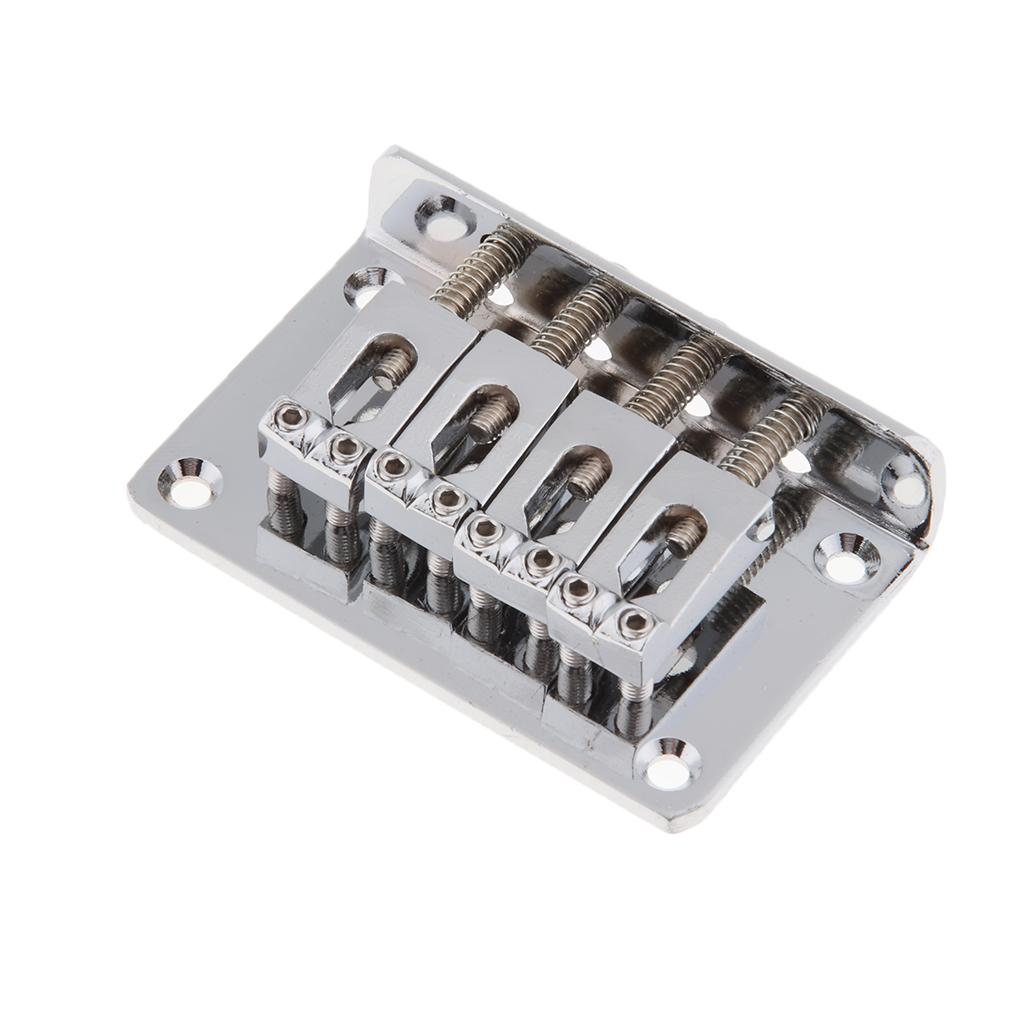 1 Bộ 4 Dây Đàn Guitar Cố Định Cầu Đuôi Vàng cho Đàn Guitar Điện Dụng Cụ Âm Nhạc Phần