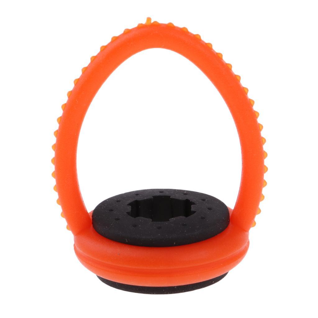 2-3pack 5 Piece Plastic Snooker Billiard Pool Table Cue Stick Tip Hanger Orange