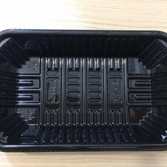50 khay nhựa PET đen sâu lòng, đựng thịt, thực phẩm đông lạnh - đựng 300g