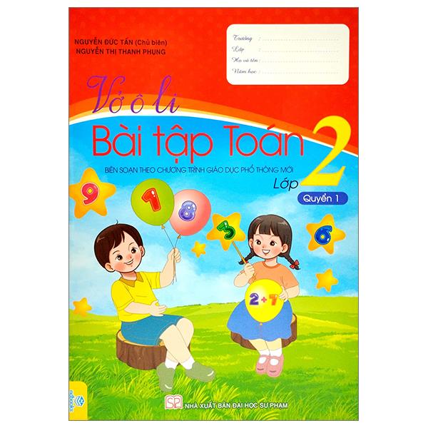 Vở Ô Li Bài Tập Toán 2 - Quyển 1