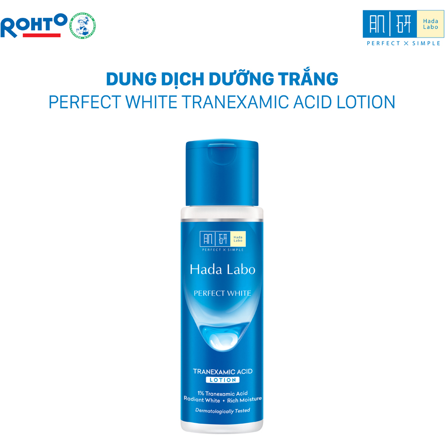 Dung dịch dưỡng trắng da tối ưu Hada Labo Perfect White Tranexamic Acid Lotion 170ml