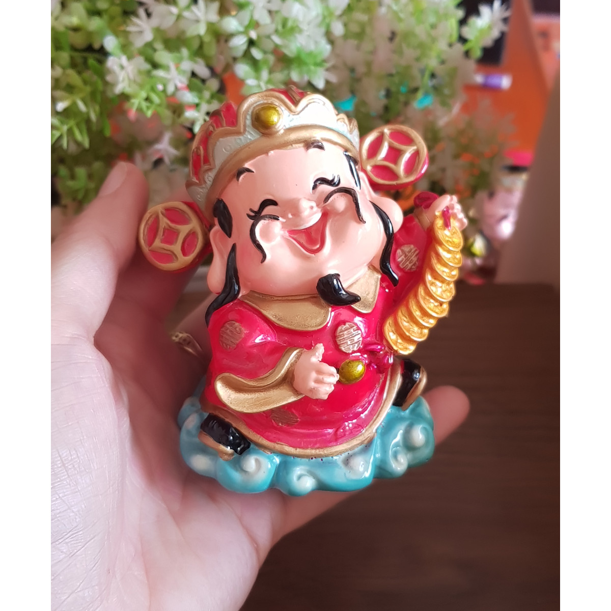 Tượng Thần Tài may mắn size 9cm