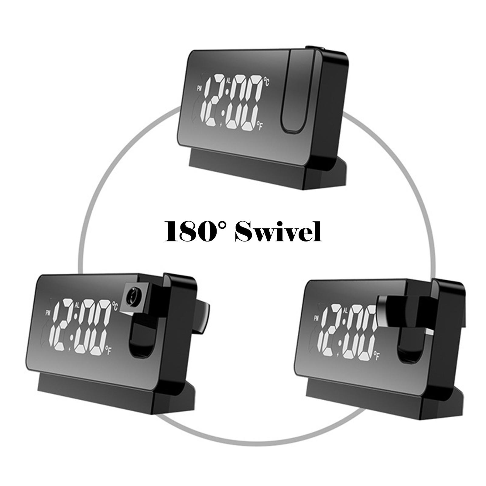 Đồng Hồ Báo Thức Kỹ Thuật Số Hẹn Giờ Ngủ Đồng Hồ Trần Lớn Với Nhiệt Độ Hiển Thị Ngày Giờ