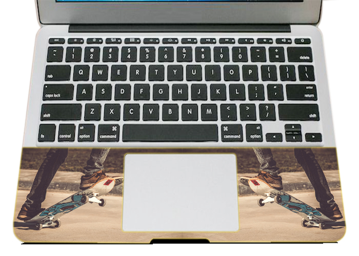 Mẫu Dán Skin Trang Trí Mặt Ngoài + Lót Tay Laptop Thể Thao LTTT - 163