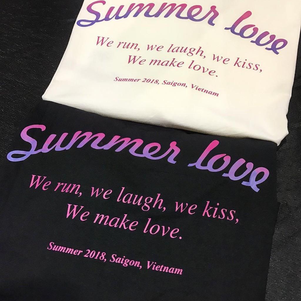 Áo Thun Unisex Chuyển Màu Chữ Kiểu HOT TREND