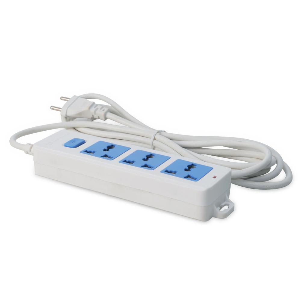 Ổ cắm điện Rạng Đông dài 5m Model: RD-S01.E03/10A-5M Hàng cao cấp Giá tốt, an toàn, bền lâu