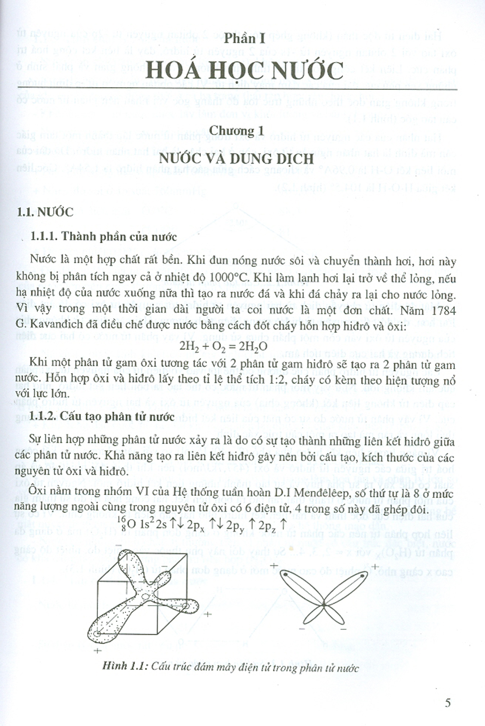 Hóa Học Nước Vi Sinh Vật Nước (Tái bản)