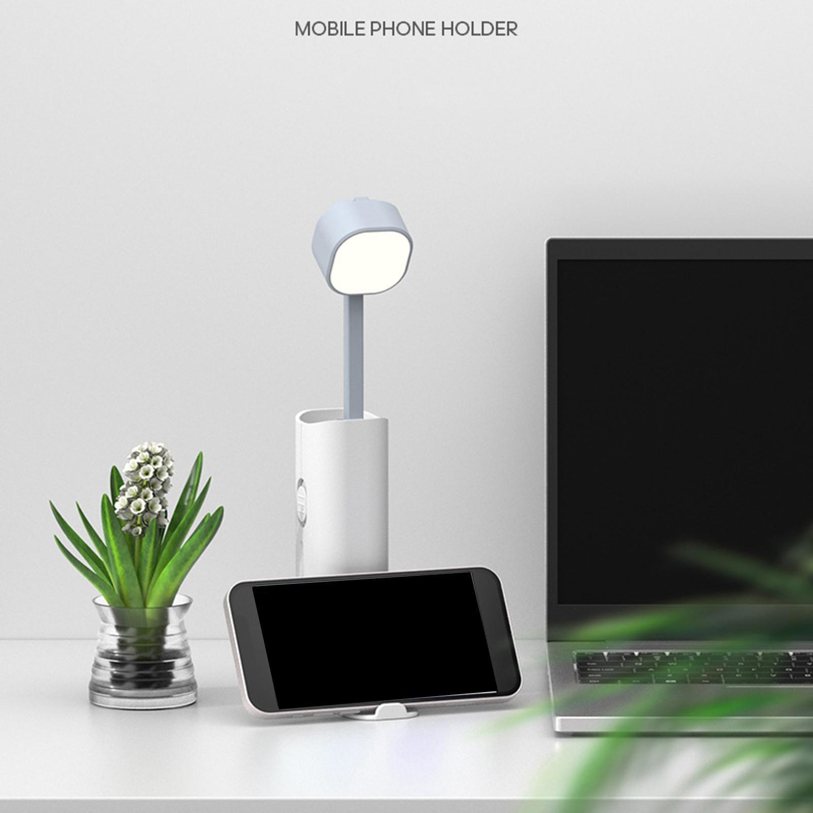 Cordless Rechargeable Table Lamp Desk Lamp Multifunctional Green