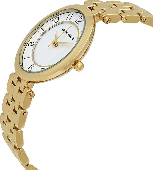 Đồng Hồ Nữ Dây Kim Loại ANNE KLEIN AK/2700WTGB (34mm)