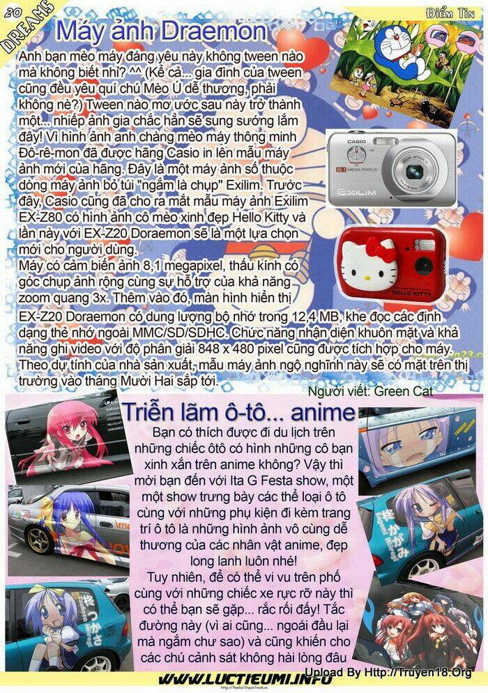 tạp chí dream chapter 10 20