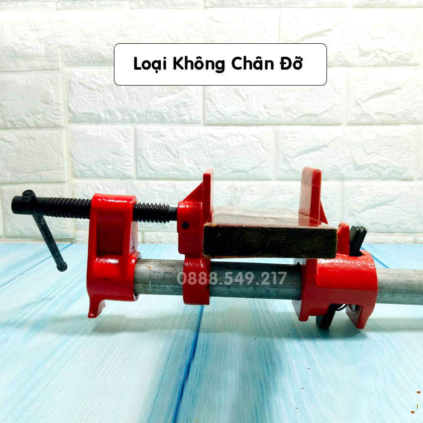 Cảo Ống Nước Kẹp Ván Gỗ Phi 27 - Kẹp Ván Gỗ Cảo Ống Nước Loại Mới Bằng Thép Chắc Chắn Cao Cấp 