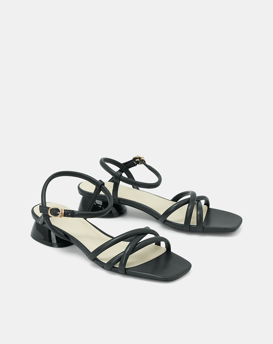 Giày Sandal Nữ 3cm Thời Trang JUNO Dây Tròn SD03069