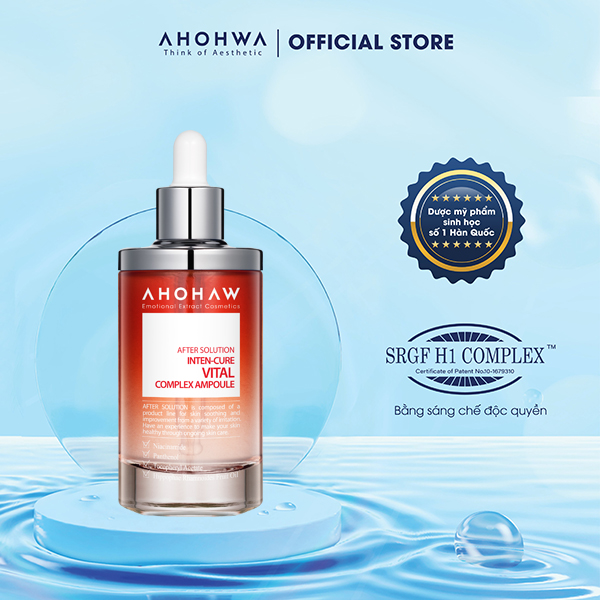 Tinh Chất Kích Trắng Ahohaw After Solution Inten-Cure Vital Complex Ampoule  - Hàng Chính Hãng