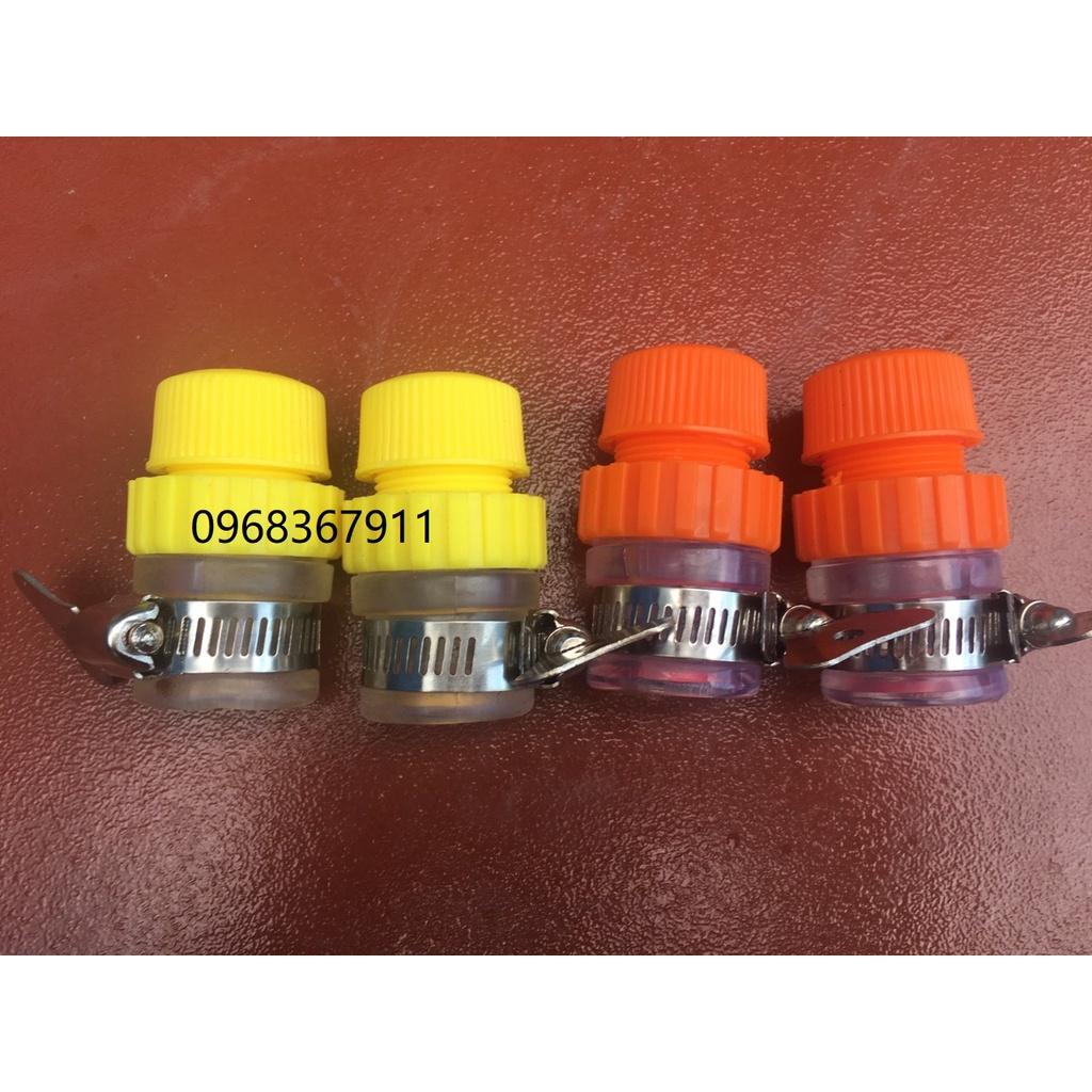 Cút nối nhanh rửa xe có đai xiết