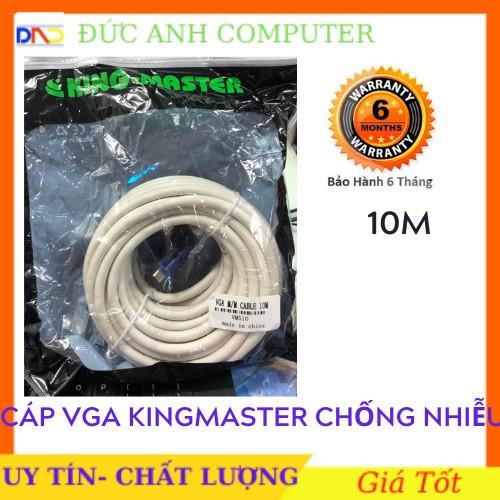 Cáp VGA KINGMASTER 10m- Hàng Chính Hãng