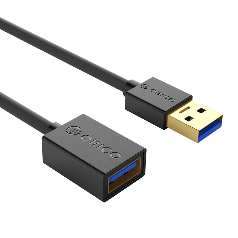 Cáp Nối Dài USB Orico U3-MAA01 USB 3.0 - Đen - Hàng Chính Hãng