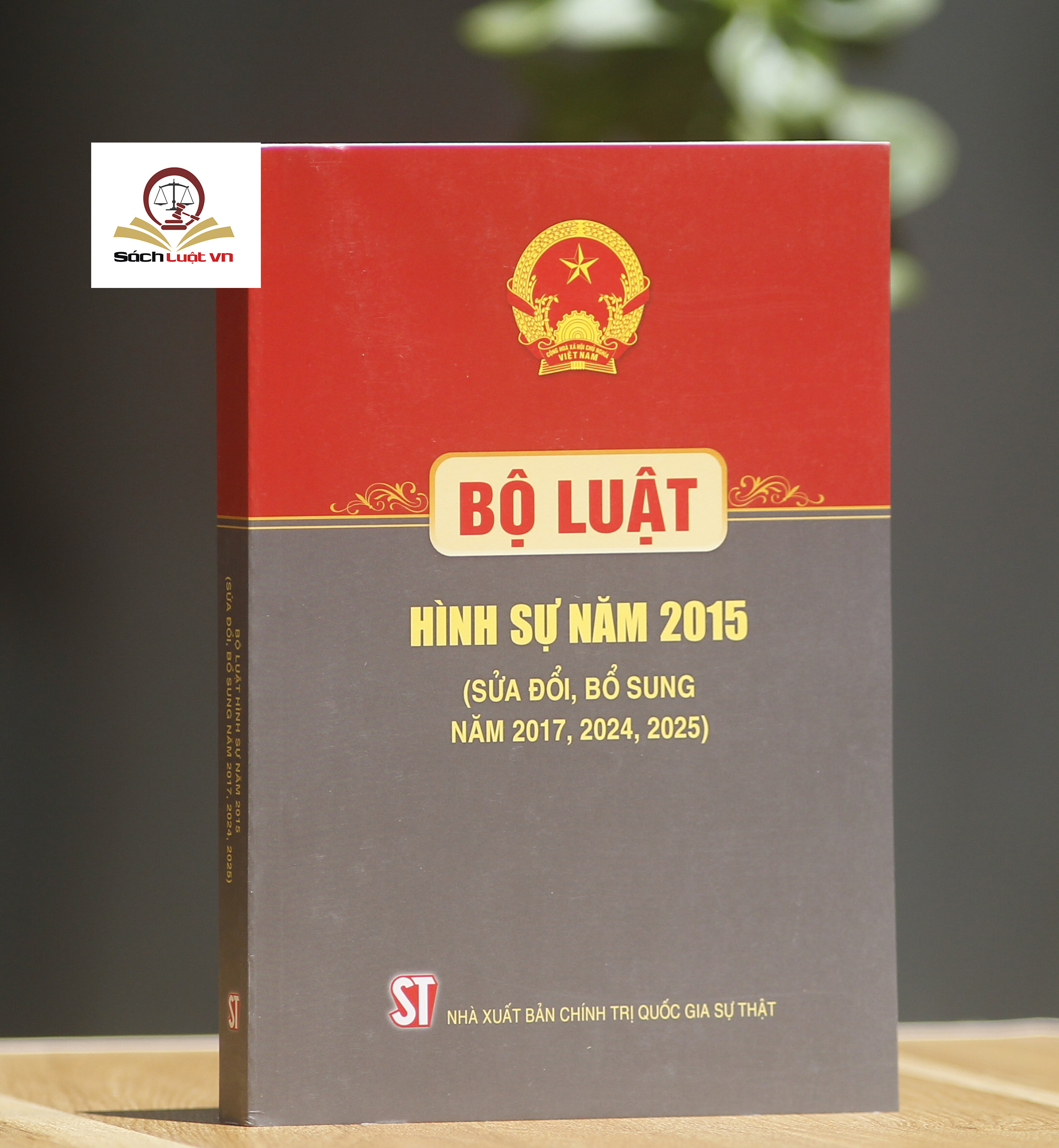 Sách Bộ Luật Hình Sự Hiện Hành (Bộ Luật Năm 2015, Sửa Đổi, Bổ Sung Năm 2017)