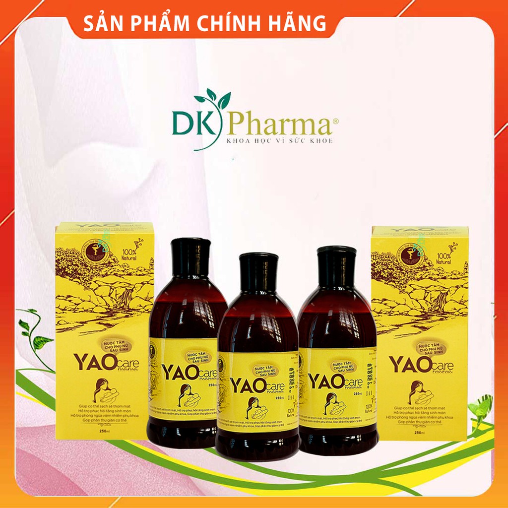 Nước thảo dược tắm gội cho mẹ sau khi sinh DK Pharma Yaocare Mama 250 ml