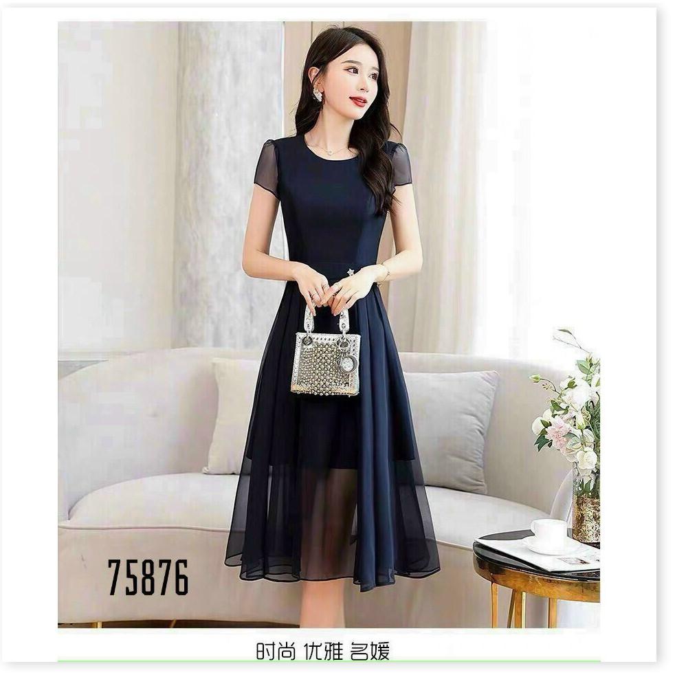 ĐẦM VOAN CHIFFON ,CHẤT LIỆU VÃI THOÁNG MÁT