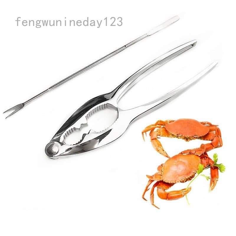 Dụng cụ kẹp óc chó, ăn cua, ghẹ, hải sản inox S304 đẹp
