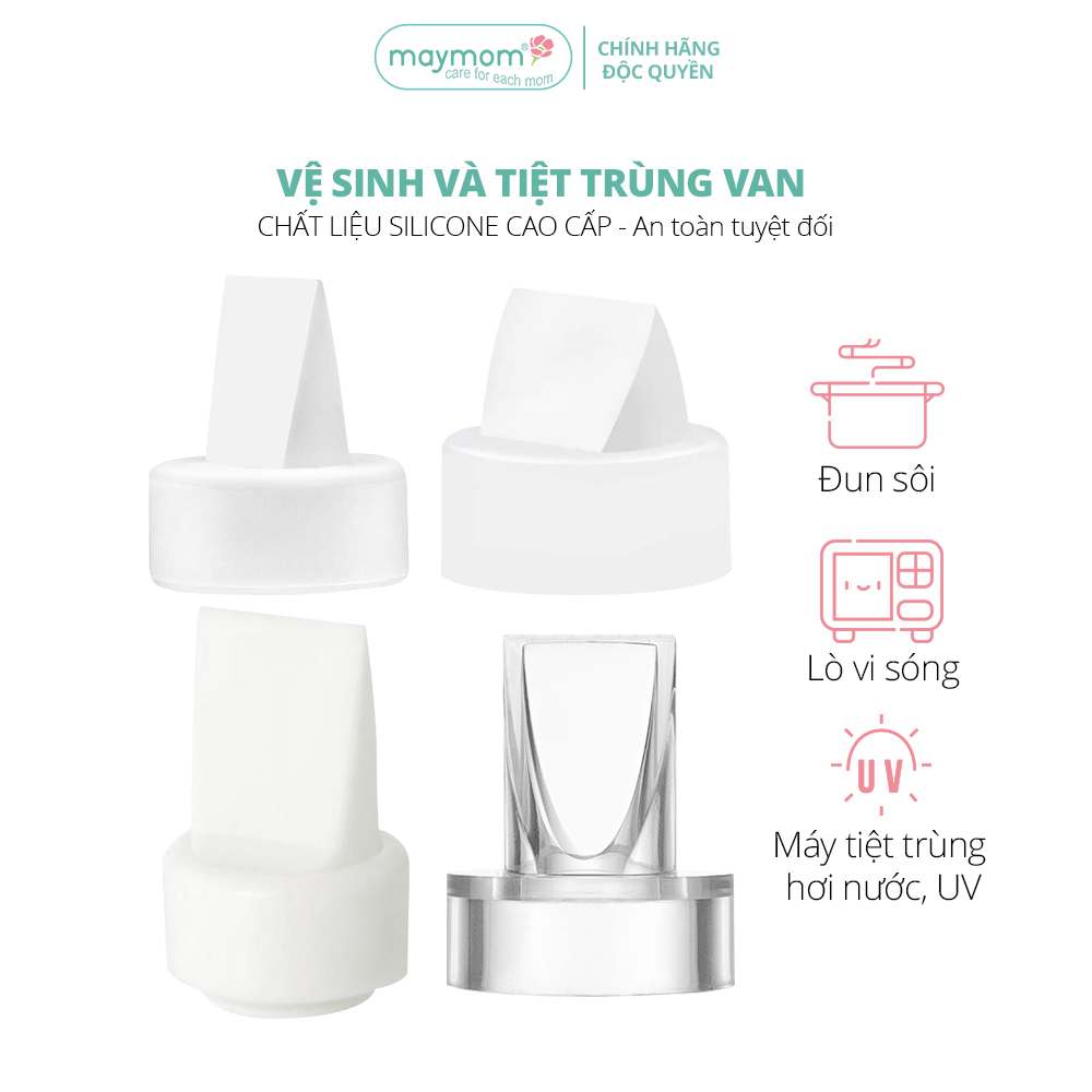 Van Chân Không Máy Hút Sữa Maymom, Phụ Kiện Thay Thế Máy Hút Sữa Medela, Spectra, Avent, Rozabi, Unimom, Mama’s Choice