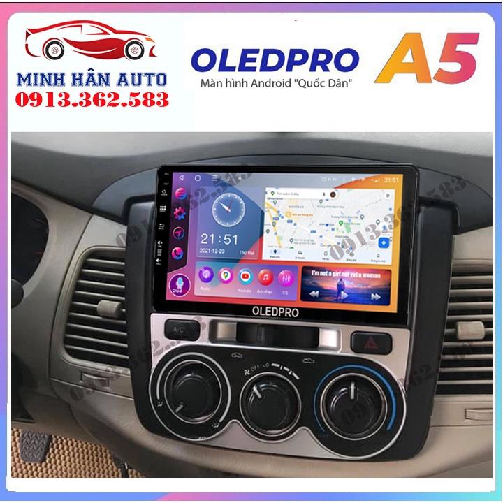 Bộ màn hình OLEDPRO A5, A3 cho xe TOYOTA INNOVA 2013-2015, trọn bộ màn hình, mặt dưỡng,dây nguồn theo xe