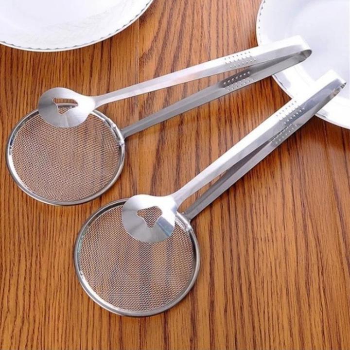 Dụng Cụ Gắp Đồ Chiên Có Lưới Lọc Dầu Đa Năng
