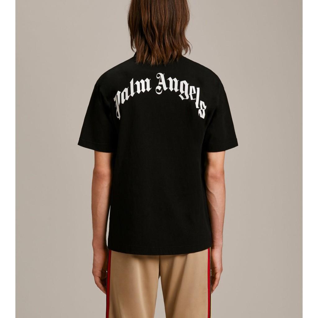 Áo Thun Tay Ngắn Unisex P@lm Angels 2021 In Hình Gấu Trái Tim