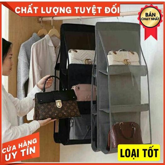 Giá treo túi xách 6 ngăn đa năng Ngăn bảo quản giỏ đa năng chất liệu tốt