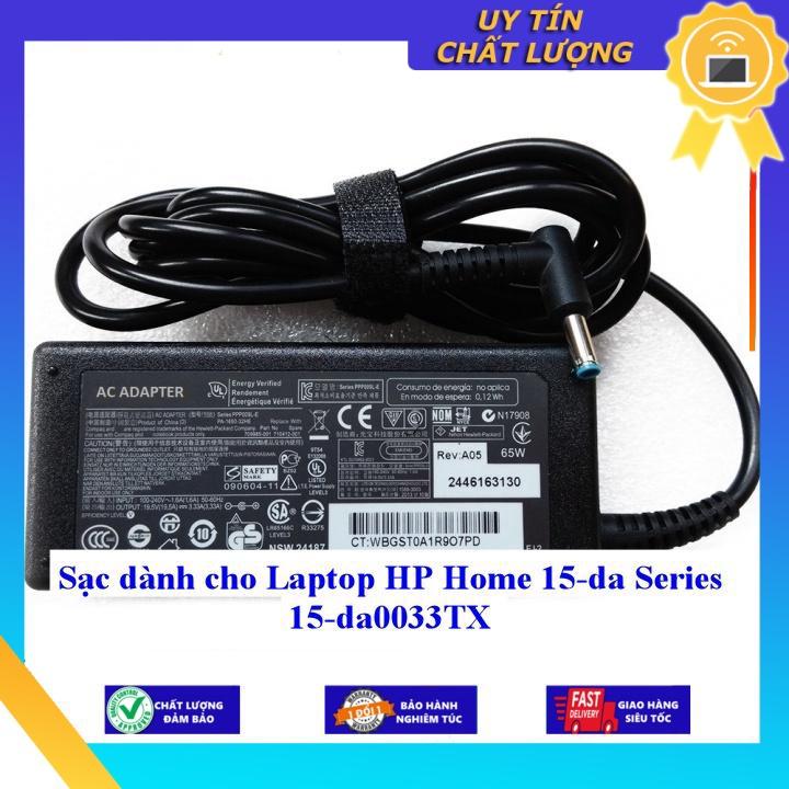 Sạc dùng cho Laptop HP Home 15-da Series 15-da0033TX - Hàng Nhập Khẩu New Seal