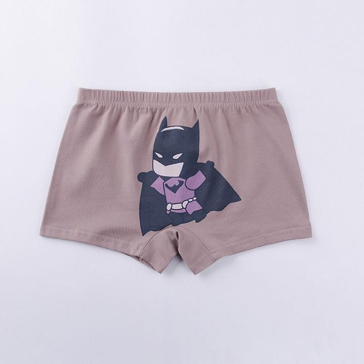 COMBO 5 Quần lót bé trai Boxer Cotton Cartoon Boy
