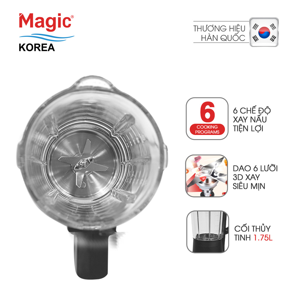 Máy Làm Sữa Hạt Đa Năng Magic A-96 (800W - 1.75 Lít)