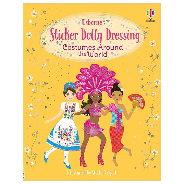 Sticker Dolly Dressing Costumes Around The World