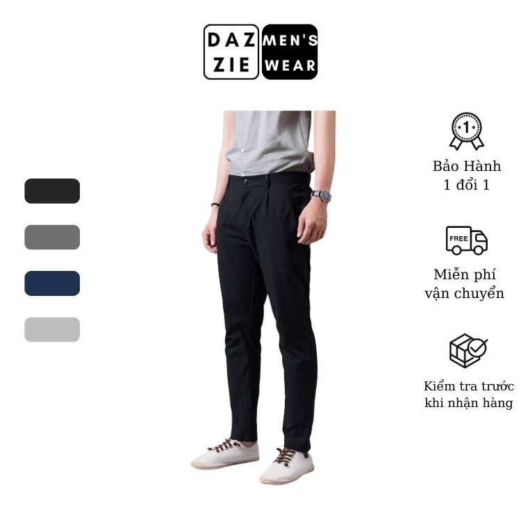 Quần đũi nam- quần đũi dài nam cạp chun thời trang trẻ trung