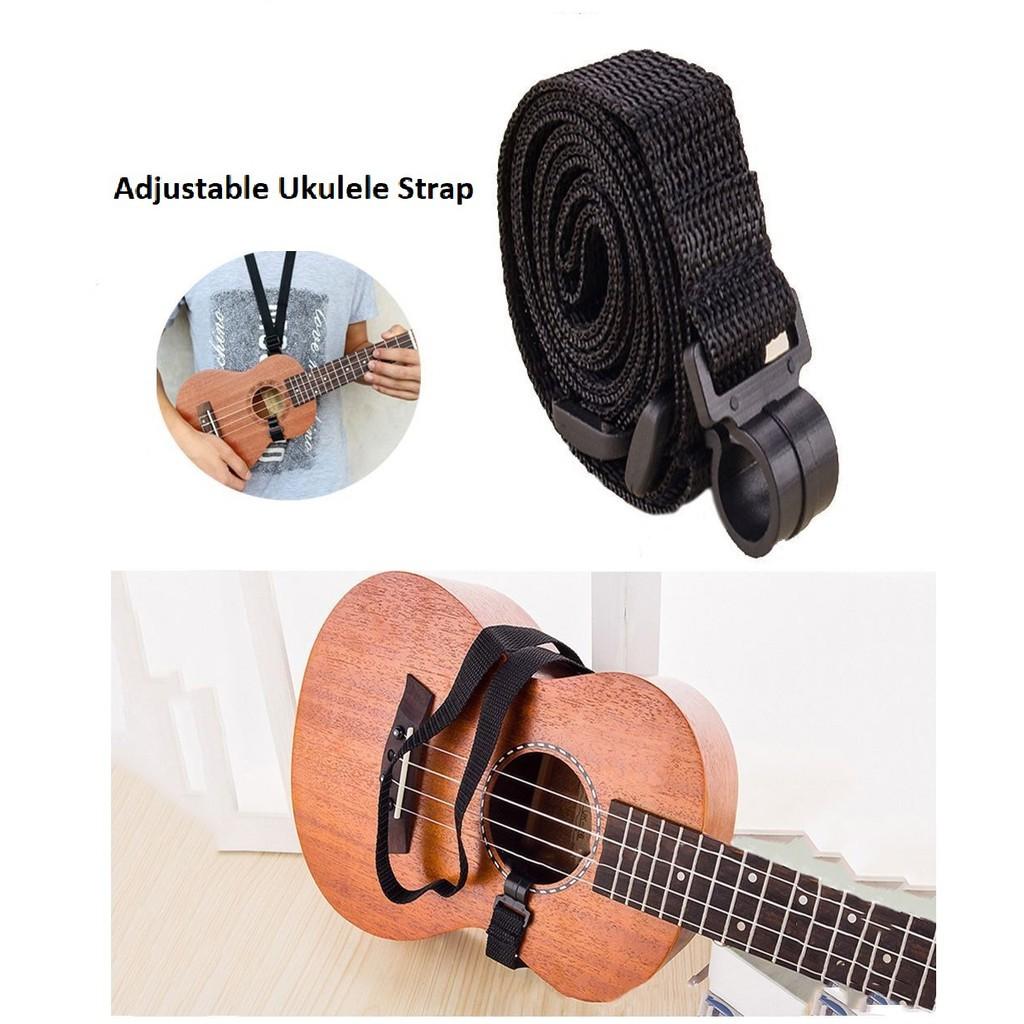 DÂY ĐEO ĐÀN UKULELE MÓC THÙNG ĐÀN - KHÔNG CẦN ĐỤC LỖ